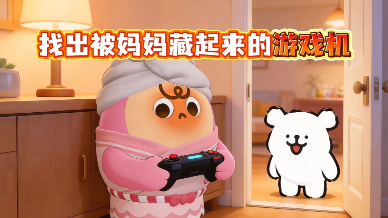 媽媽到底把遊戲機藏在哪裡了？