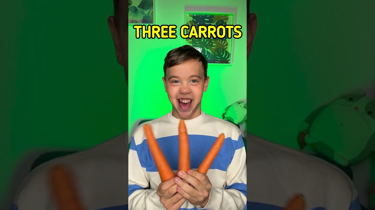  Let S Count The Carrots How Many Do You See Kids