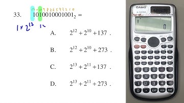 HKDSE Sample Paper 2 Q33 Num Binary
