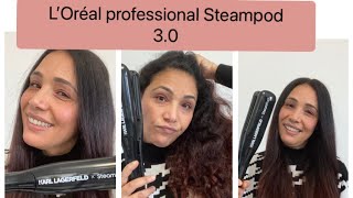 احسن مصفف لشعر غالي و نتيجة  رائعة L’Oréal steampod 3.0