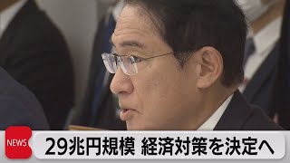 総合経済対策28日閣議決定へ（2022年10月28日）