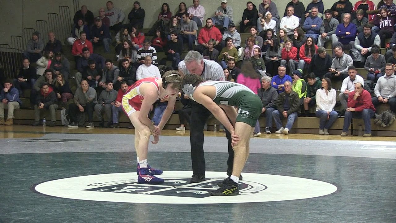 Delbarton's Pat Glory pins Bergen Catholic's Dylan Weaver at 126