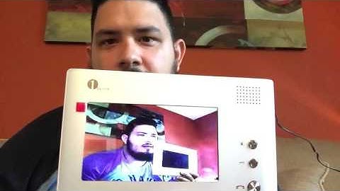 1byone 7  Color LCD Wired Video Doorbell Review