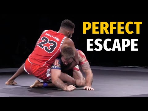 Gordon Ryan Head & Arm Guillotine Choke Escape