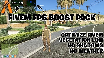 🔧FIVEM: FPS Boost Graphics Pack (OPTIMIZE FIVEM) +180 FPS - FiveM Low End PC Fix Lag 2025