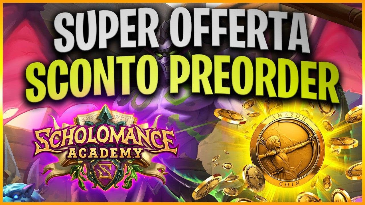 Preorder SCONTATO, Amazon Coins disponibili! | Hearthstone ...