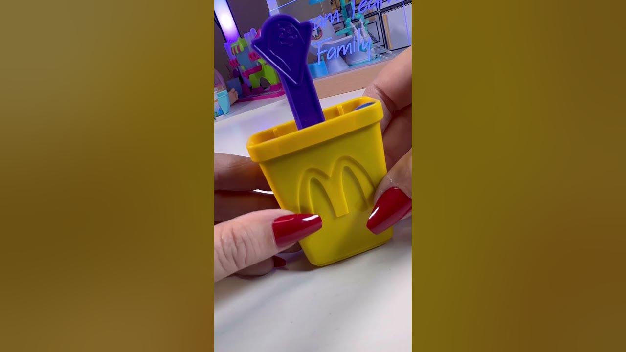 McDonald’s Happy Meal Toy Popsicle Mold #nostalgia #asmr #mcdonalds