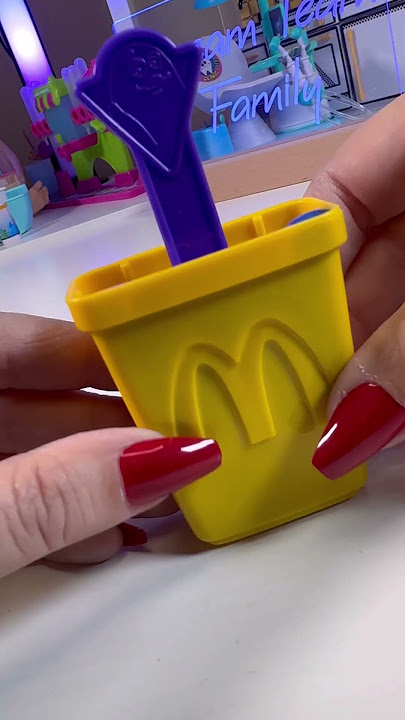 McDonald’s Happy Meal Toy Popsicle Mold #nostalgia #asmr #mcdonalds