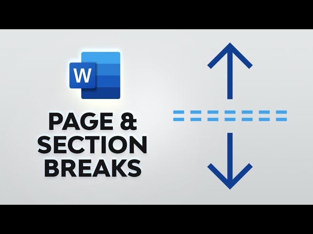 shortcut to insert page break in word