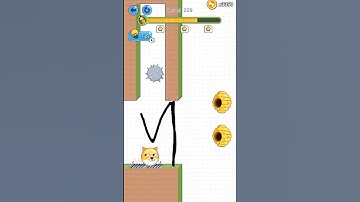 SAVE THE DOGE GAME! MOBILE GAME | LEVEL 229 | ALL LEVELS #shorts #gameshorts #savethedoge
