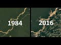 IMAGENS DE SATÉLITE 1984-2016: 32 Anos de Mudanças na Terra