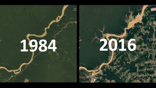 IMAGENS DE SATÉLITE 1984-2016: 32 Anos de Mudanças na Terra