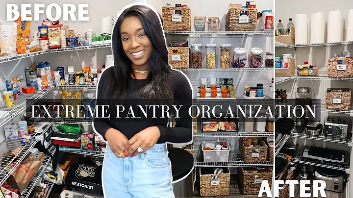 EXTREME PANTRY ORGANIZATION | ORGANIZE WITH ME! | ...