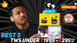 Top 5 best Earbuds Under 2500 in 2024 Best Tws Under 2500 in 2024