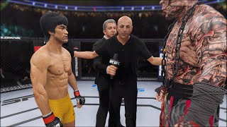 Bruce Lee vs. Immortal Titan - EA Sports UFC 4 - Epic Fight 🔥🐲