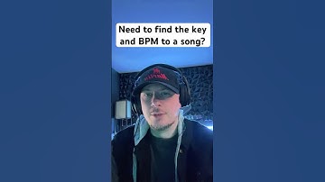 How to find the key or bpm of a song? Here’s a fast and free way to do it. #producertips  #producer