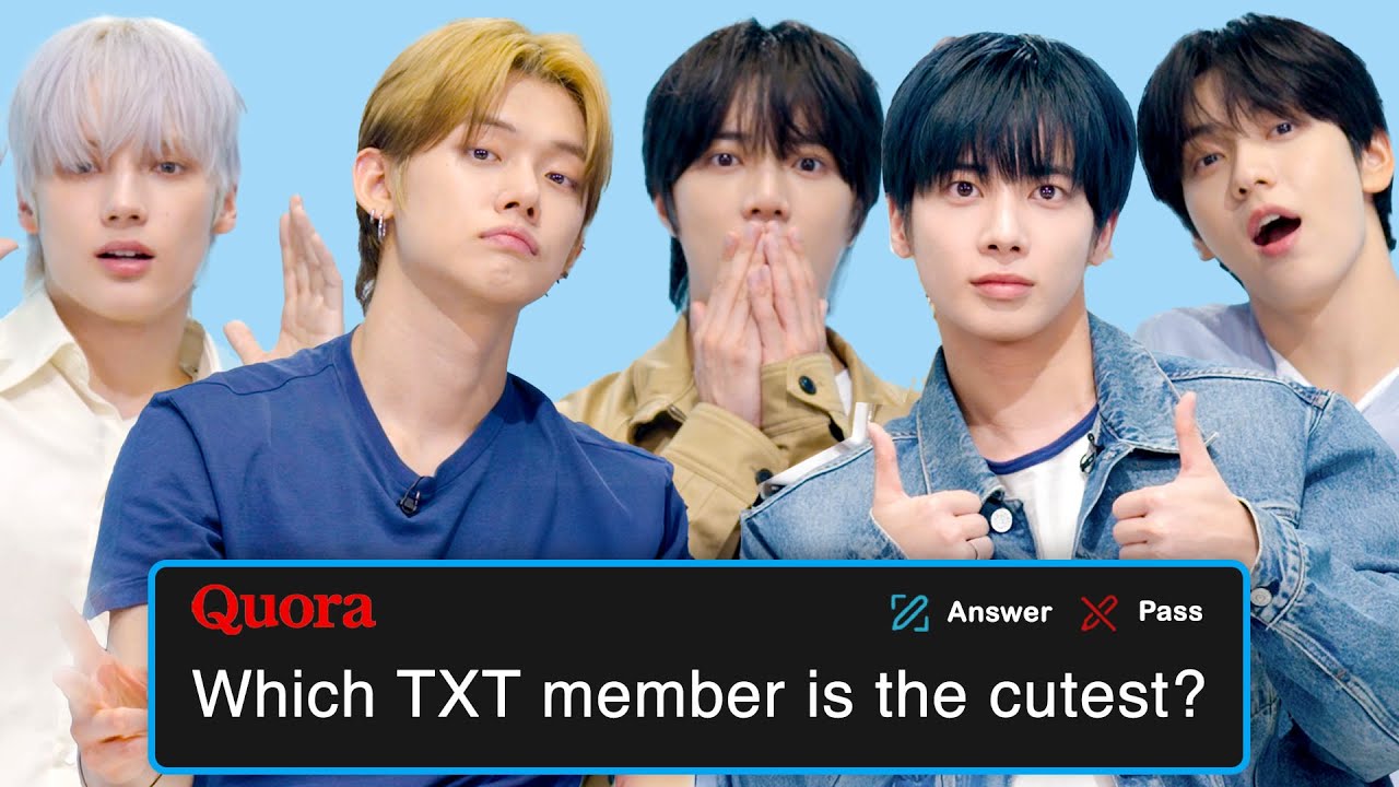 TXT Reply To Fans Online | Actually Us