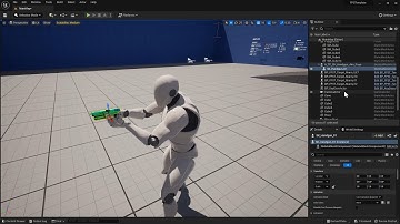 FPS Template Tutorial(FPST v2.2, UE4 Mannequin) - 01 How to use Low poly Shooter Weapon and Anim