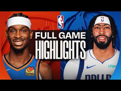 THUNDER at MAVERICKS | FULL GAME HIGHLIGHTS | October 27, 2025