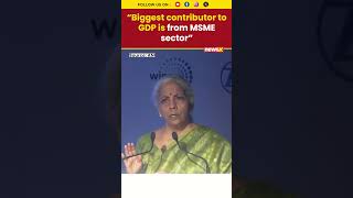SIDBI&#39;s Vital Role in Empowering MSMEs: Nirmala Sitharaman&#39;s Address #nirmalasitharaman #sjorts