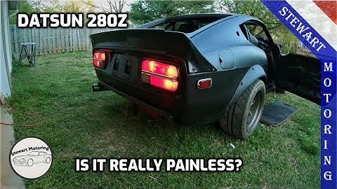We have Taillights! Painless turn signal kit installation - 280z