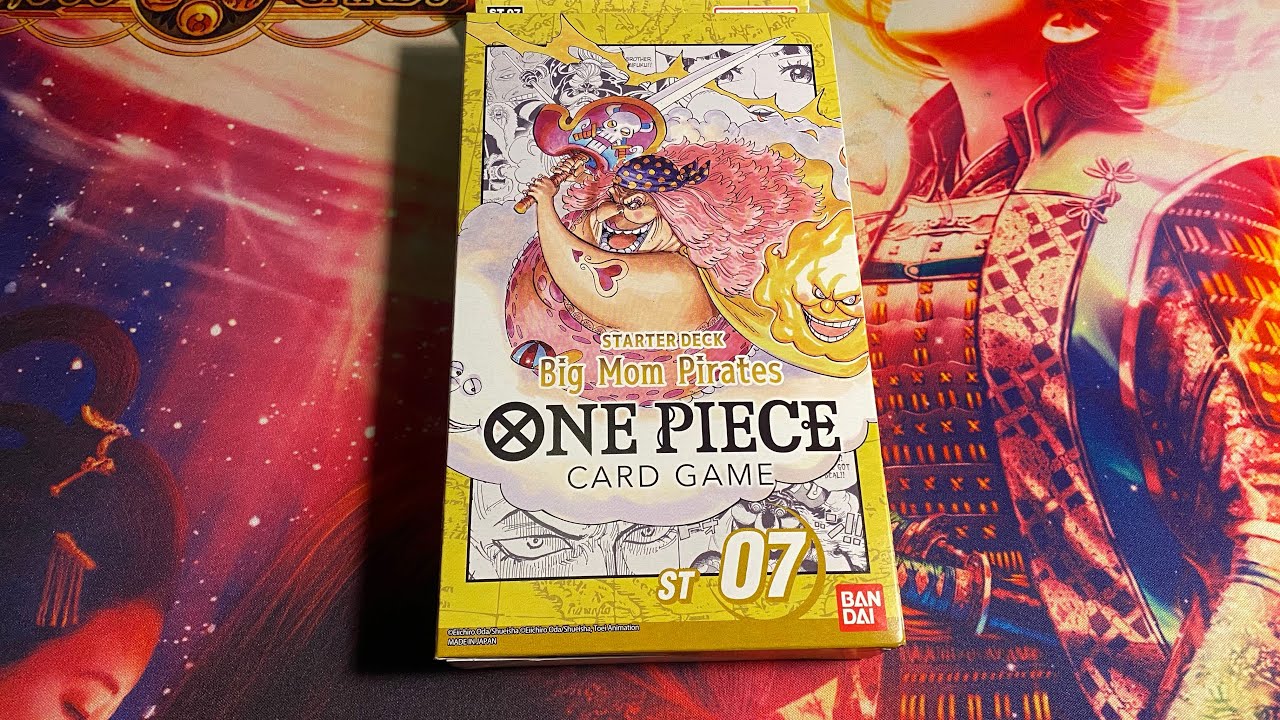 One Piece Big Mom Pirates Card Game 6 Starter Decks Per Box, One Piece TCG