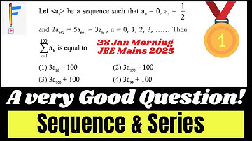 A Brilliant JEE Mains 2025 Question Solved Using Newton’s Formula! | Sequence & Series | JEE PYQs