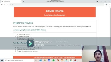 Video Quiz Web Programming, Samuel Pangestu TI 2020 202001251019