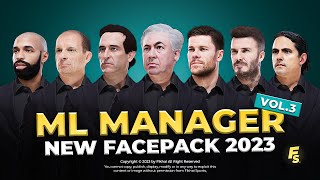 ML Manager New Facepack 2023 Vol. 3 - Sider and Cpk - Football Life 2024