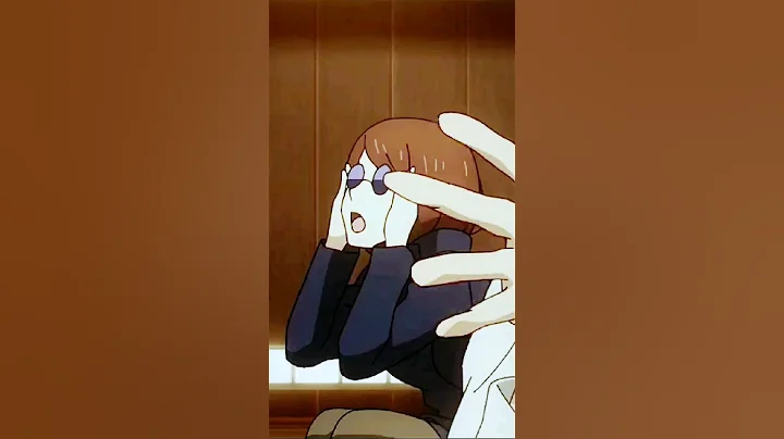 Shoko wearing Gojo's glasses #jujutsukaisen