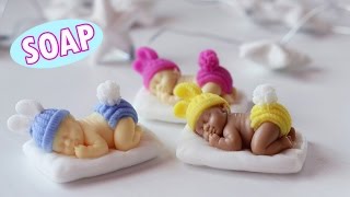 Мыло 3D Малыш на подушке ❄ Мастер-класс ❄ Soap making(, 2016-02-23T18:31:09.000Z)