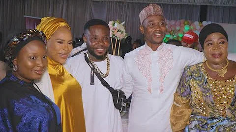 Fathia Balogun, Eniola Ajao, Madam Saje, Lateef Adedimeji & His Wife Snap & Spray Itele And His Wife