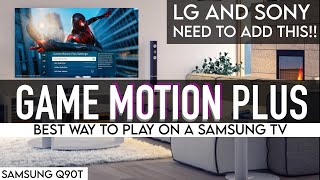 Samsung Game Motion Plus | Samsung QLED & QD OLED