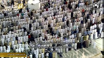 تلاوة من صلاة التهجد ليلة ٢٨ رمضان ١٤٣٨ من سورتي الأنعام والأعراف فضيلة الشيخ سعود بن إبراهيم الشريم