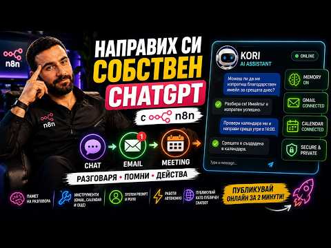 Направи собствен чатбот като ChatGPT с n8n за 20 минути