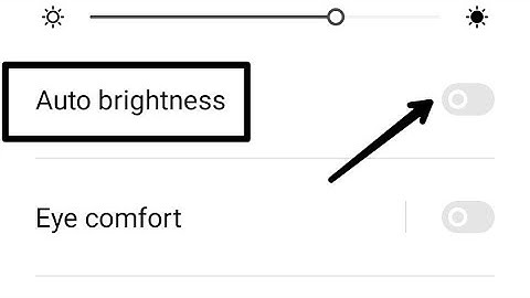 Auto brightness on in oppo A96, how to on auto brightness oppo a96 phone