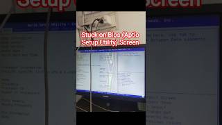 PC Stuck on BIOS (Aptio Setup Utility) Fix #howto #computer #fixedinstallation #ifixit #fix
