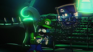 A simple "animation" of Alone (FNF Mario