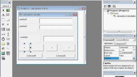 Crear una calculadora en Visual Basic 6  //  Programar calculadora en vb 6 // WwW.MusicAbreu.Es.Tl