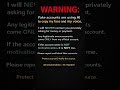 IMPORTANT WARNING! Dr. Mandell