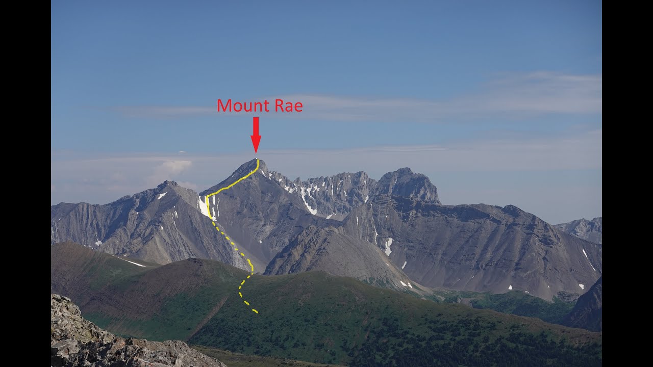 Mount Rae Mount Rae - Sept 3, 2020 - Kananaskis, Alberta - Ben Bishop and Doug ...