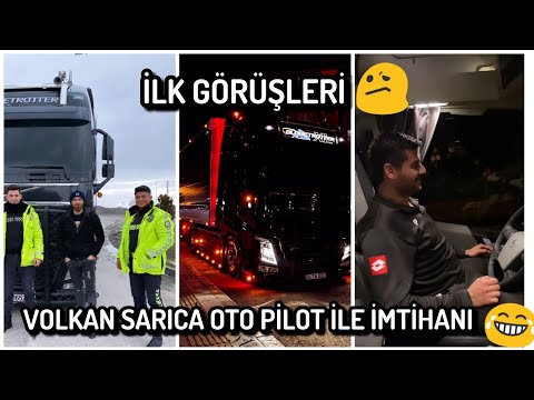 Volkan Sarıca İlk defa Volvoyu Gördü / İlk Peş peşe Yük / Tanju Akdoğan