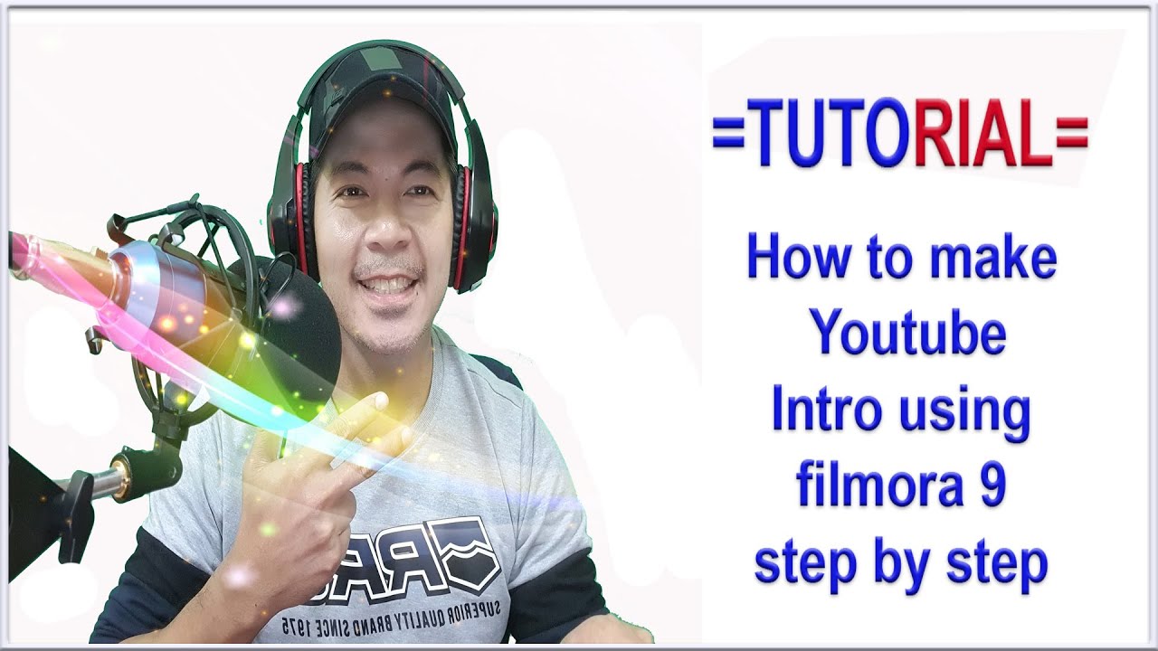 How to make Youtube intro using filmora 9 - YouTube
