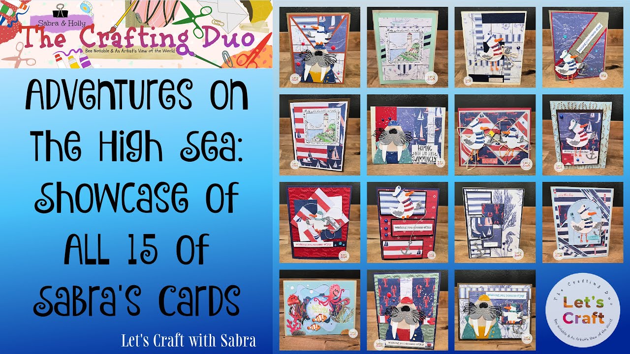 Sabra's Adventures on the High Sea: All 15 Ocean Themed Cards Showcase
