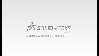 Двадцять четвертий урок по Solidworks | Створення та налаштування текстур моделі.