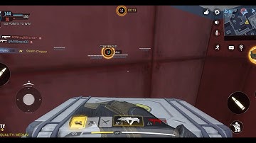 Call of Duty - mobile - Hardpoint Takeoff map - nuclear bomb with stealth chopper