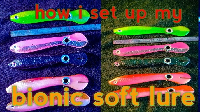 How To Rig A Soft Bionic Fishing Lure! 