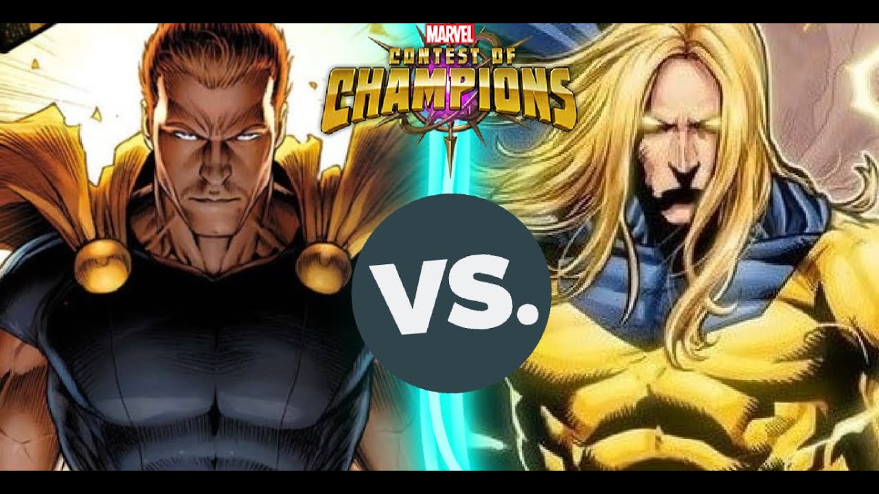 Hyperion VS Sentry (Marvel Contest of Champions) - YouTube