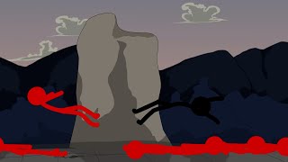 The Strongest Battle Stick Animation: Red Vs Black