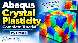 Abaqus Crystal Plasticity Modeling | UMAT Implementation & CPFEM Tutorial